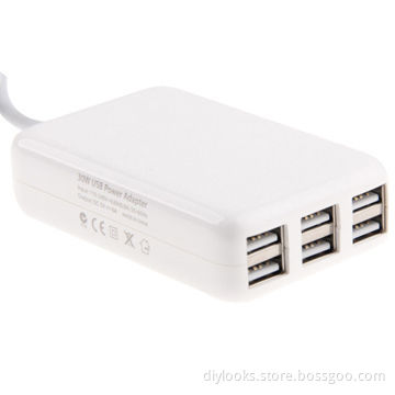 4 Ports 3A 15W High Compatibility USB Desktop Charger for iPad